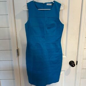 Calvin Klein Vibrant Blue Mini Dress